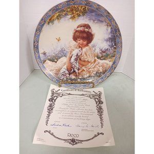 Reco International Corp The Bradford Exchange Puppy Love by Sandra Kuck ©1995